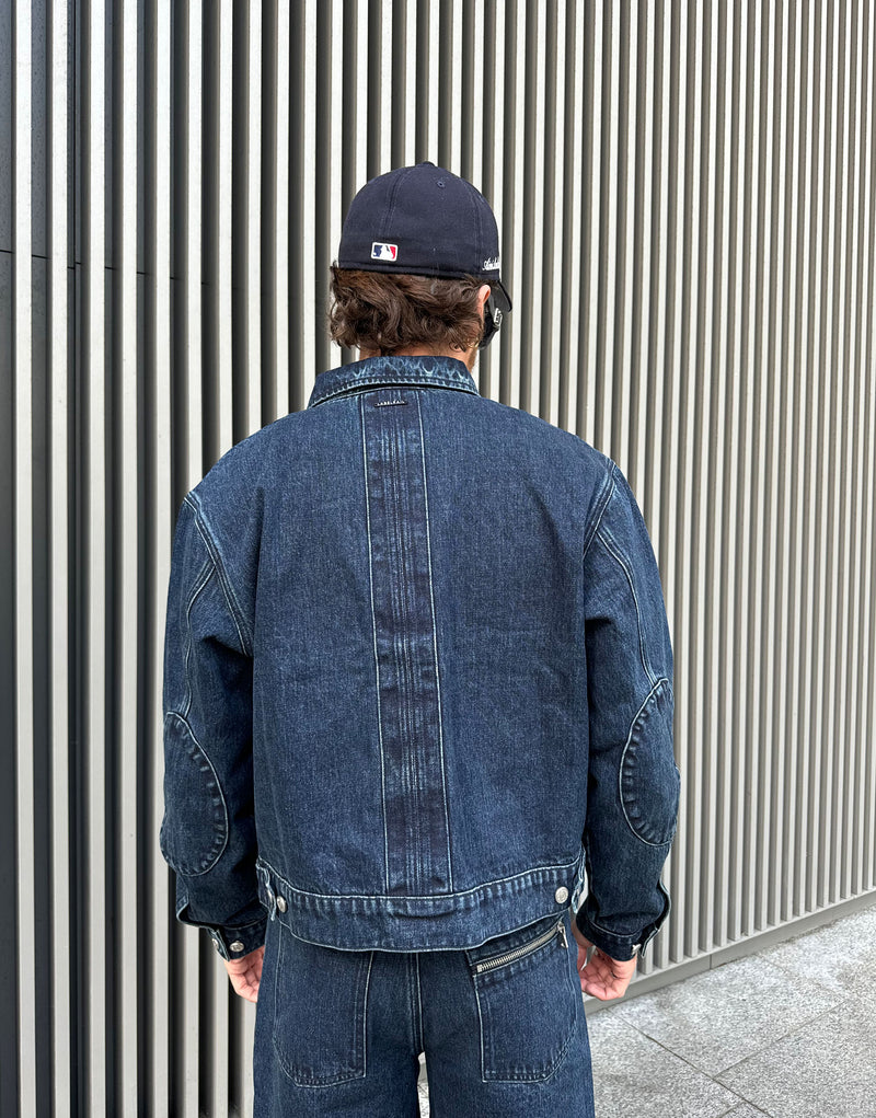 SSB-003 Zip-Through Denim Jacket