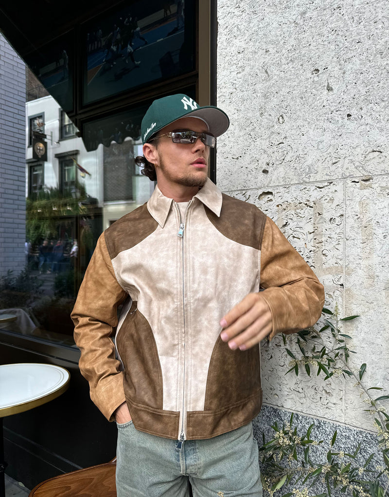 SSB-013 Spliced Moto Jacket