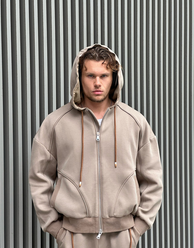 SSB-015 Oversized Zip-Through Hoodie